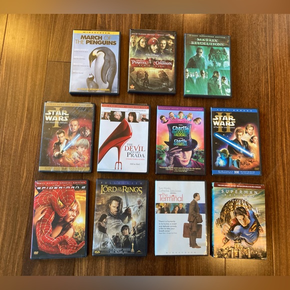 Popular Movie DVDs (11) - Picture 1 of 4